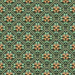 Vector paper cut geometric modern background