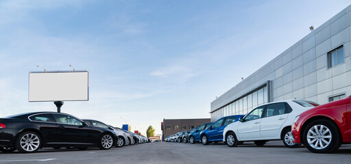 Cars market. Used car sales © scharfsinn86