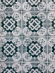 seamless floral tile pattern