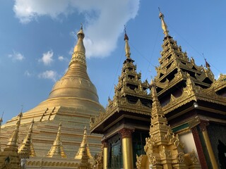 Fototapeta premium Pagode Shwedagon à Yangon, Myanmar 