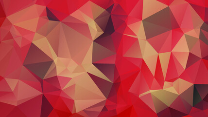 Fototapeta premium Light luxury Gold vector polygon abstract layout , Low Poly Background . vector blurry triangle texture. Brand new colorful illustration in with gradient. Brand new style for your business design.