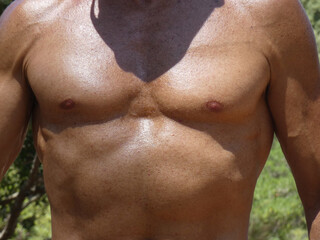 Fototapeta premium Vita all'aria aperta