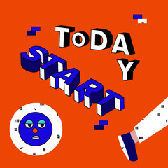 abstract web background with isometric text