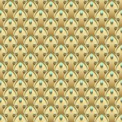 Vector paper cut geometric modern background