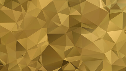 Light luxury Gold vector polygon abstract layout , Low Poly Background . vector blurry triangle texture. Brand new colorful illustration in with gradient. Brand new style for your business design.