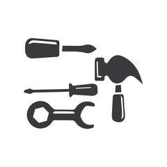 Service Tools vector icon illustration design template