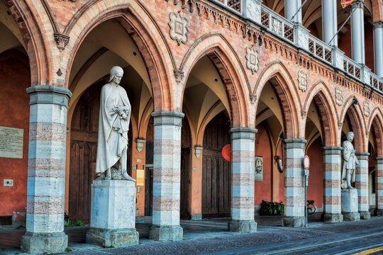 padua, italien - loggia amulea am prato della valle