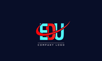 Creative letters SDU Logo Design Vector Template. Initial Letters SDU Logo Design	