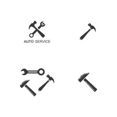 Service Tools vector icon illustration design template