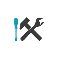 Service Tools vector icon illustration design template