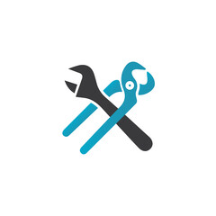 Service Tools vector icon illustration design template