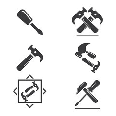 Service Tools vector icon illustration design template