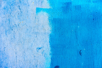 Blue metal floor plate texture and background seamless