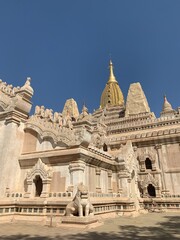 Fototapeta na wymiar Temple de l'Ananda à Bagan, Myanmar