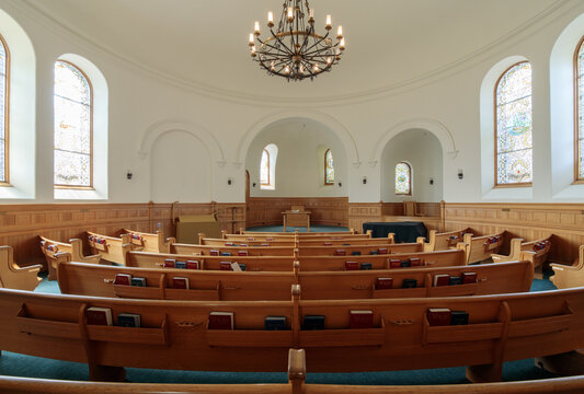 Montgomery Chapel Of The San Francisco Theological Seminary In San Anselmo, California