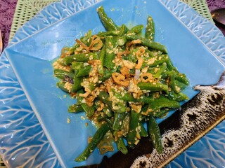 Salade de haricots, plat birman