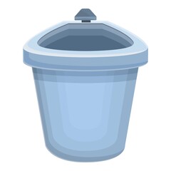 Modern bidet icon. Cartoon of modern bidet vector icon for web design isolated on white background