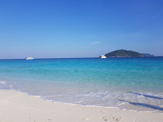 tropical beach in thailand
