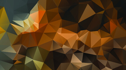 Light luxury Gold vector polygon abstract layout , Low Poly Background . vector blurry triangle texture. Brand new colorful illustration in with gradient. Brand new style for your business design.