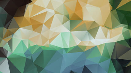 Light luxury Gold vector polygon abstract layout , Low Poly Background . vector blurry triangle texture. Brand new colorful illustration in with gradient. Brand new style for your business design.