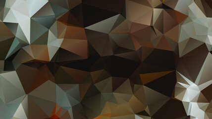 Light luxury Gold vector polygon abstract layout , Low Poly Background . vector blurry triangle texture. Brand new colorful illustration in with gradient. Brand new style for your business design.