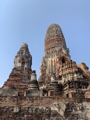 Temple à Ayutthaya, Thaïlande