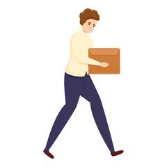 Dismiss jobless icon. Cartoon of dismiss jobless vector icon for web design isolated on white background