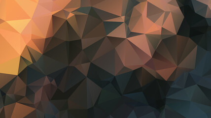 Light luxury Gold vector polygon abstract layout , Low Poly Background . vector blurry triangle texture. Brand new colorful illustration in with gradient. Brand new style for your business design.