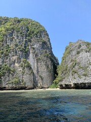 Lagon et plage à Koh Phi Phi Leh, Thaïlande