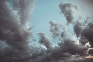 time lapse of clouds