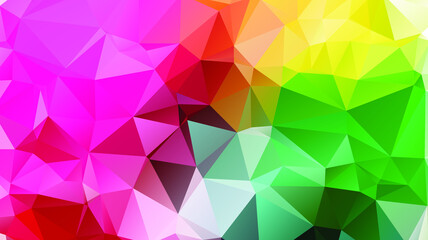Fototapeta premium Light luxury Gold vector polygon abstract layout , Low Poly Background . vector blurry triangle texture. Brand new colorful illustration in with gradient. Brand new style for your business design.