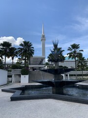 Mosquée moderne à Kuala Lumpur, Malaisie