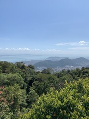 Paysage de montagne, île de Penang, Malaisie