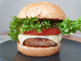 burger with cheese