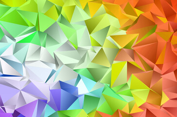 Abstract Low-Poly background. triangulated texture. Design 3d. Polygonal geometrical pattern. Triangular modern style