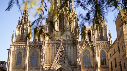 The Cathedral of the Holy Cross and Saint Eulalia, also known as Barcelona Cathedral, is the Gothic...