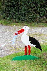 Symbol for the arrival of a baby boy in Denmark