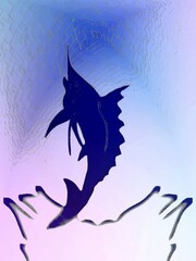 vector illustration of a bird