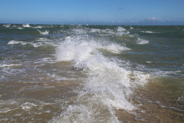 Grenen Skagen Aufeinandertreffen von Nord- und Ostsee
