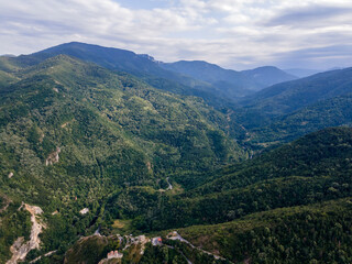 Rhodope Mountains near town of Asenovgrad, Bulgaria