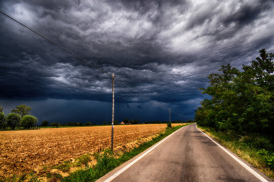 Cielo da temporale estivo
