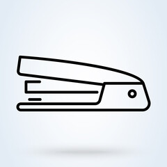 staple sign icon. Simple modern design illustration.