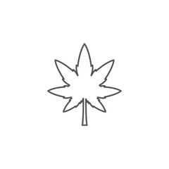 Canabis leaf icon