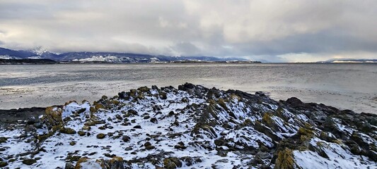 sunrise in the mountains