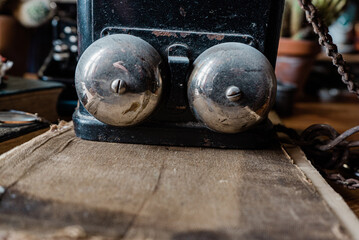 close up of an metal cutting machine