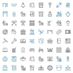 kitchen icons set