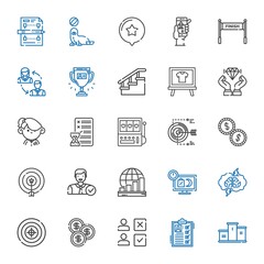 success icons set