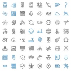 system icons set