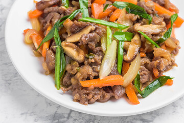 韓国料理　プルコギ