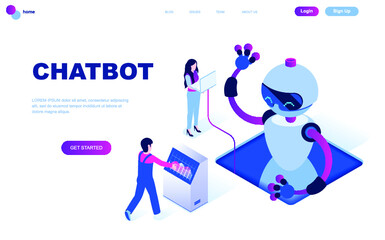 illustration, website, web, template, vector, page, flat, landing, banner, concept, background